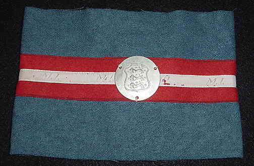 WWII Danish Resistance Armband