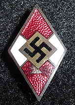 Nazi Hitler Youth Member’s Badge