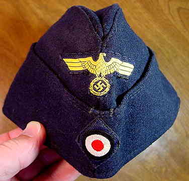 Nazi Kriegsmarine EM Overseas Cap