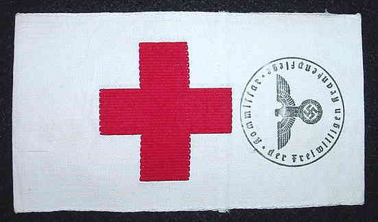 Nazi Hospital Volunteer Armband