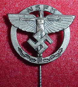 Nazi NSFK Membership Stickpin